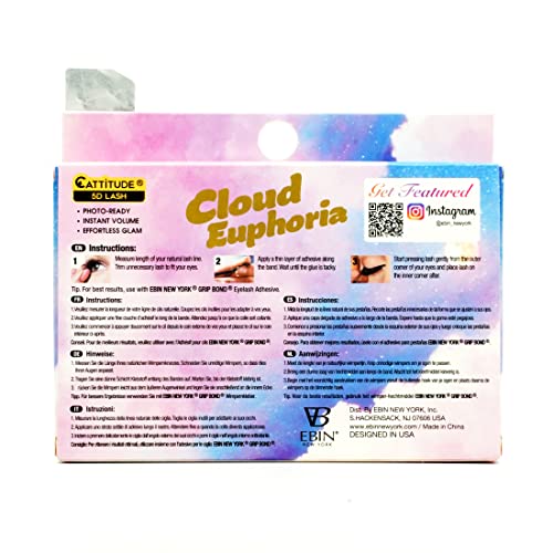 Cloud Euphoria 5D Wispy Faux Mink False Eyelashes