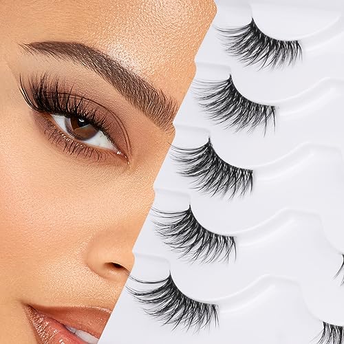 Half Lashes Natural Look Wispy Mink Cat Eye