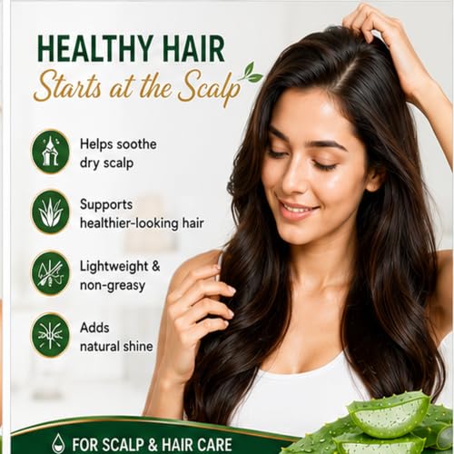 Allurials Aloe Vera Gel - 99.75% Organic & Pure, Cold Processed, 12 Oz - After Sun, Face, Body, Hair & Scalp Moisturizer - Gel Variant
