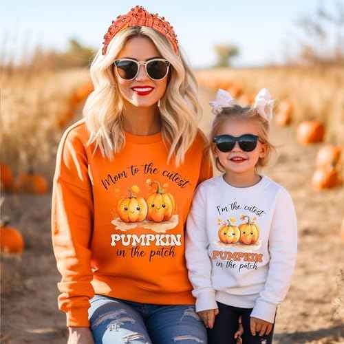 Thanksgiving Headband Fall Headband for Women Enamel Pumpkin Crystal Knotted Head Band Jeweled Tweed Top Knot Head Band Autumn Ooutfit Accessories (Pumpkin)