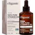 Cliganic Pure Vitamin E Oil for Skin, Scars, Hair & Face - 60,000 IU, Non-GMO Verified | Natural D-Alpha Tocopherol