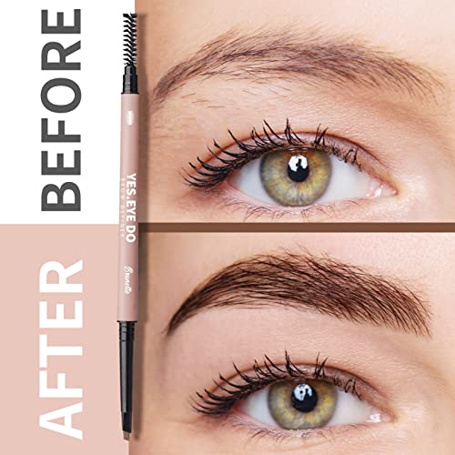 Light Grey Eyebrow Pencil for Grey Hair – Hair-Like Strokes