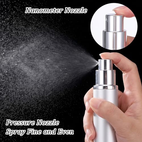 28-Piece Travel Perfume Atomizer Set - 10ml Refillable Bottles