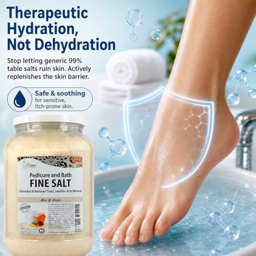 SPA REDI Professional Pedicure Foot Soak - Milk & Honey Whirlpool Safe - 128 oz