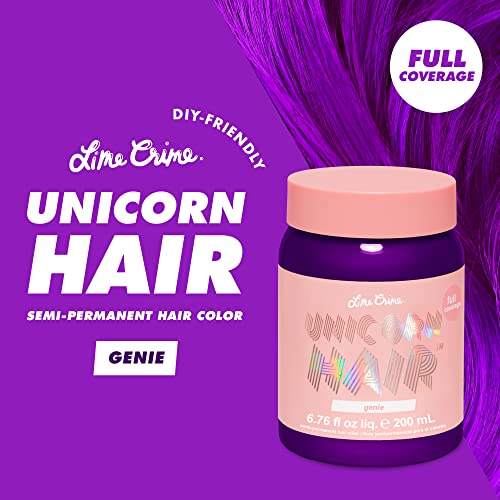 Lime Crime Unicorn Hair Dye - Genie Deep Violet Purple