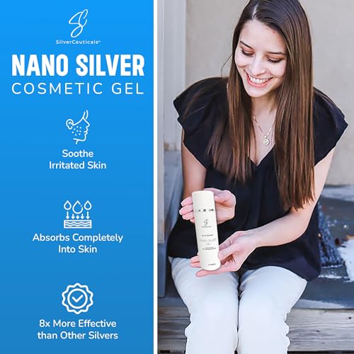 SilverCeuticals Cosmetic Gel with Nano Colloidal Silver 1.5oz