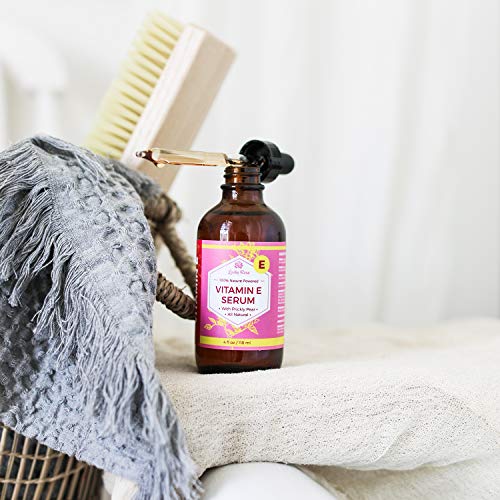 Leven Rose Vitamin E Oil Serum for Face, Body & Hair – 4 fl oz