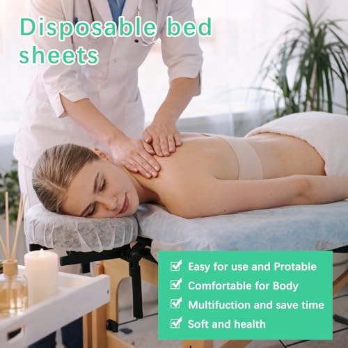 HeatPure 150 Pack Disposable Massage Table Sheets 31" x 71" Non-Woven Covers