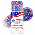 Red White Blue Glitter Stick | Patriotic Face & Body Sparkle