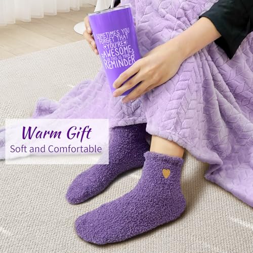 Spa Gifts for Women, Lavender 16 Pcs Valentines Day Gifts for Her Girlfriend Wife Daughter Sister, Self Care Gift Baskets for Women, Thank You, Get Well, Sympathy Inspirational Care Package Spa Basket
