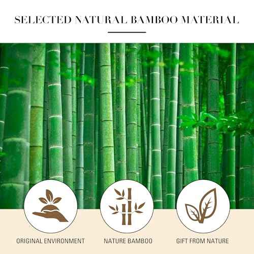 Bamboo Paddle Hairbrush with Steel Bristles for Anti-Static Detangling & Scalp Massage ? Wooden Handle Brush for Hair Growth, All Hair Types