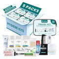 5 Pack Travel Hygiene Kits – 20-Piece Toiletries