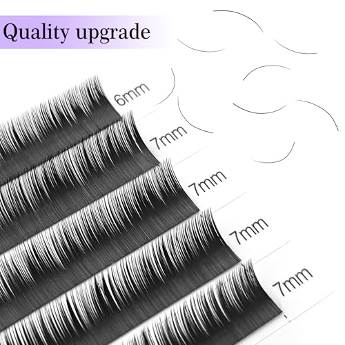 CoMango Bottom Lash Extensions 0.07mm Black 5-7mm Mix