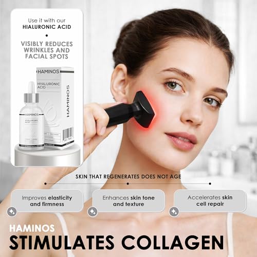 HAMINOS Derma Stamp 0.25mm Microneedling with Red Light & Microcurrent