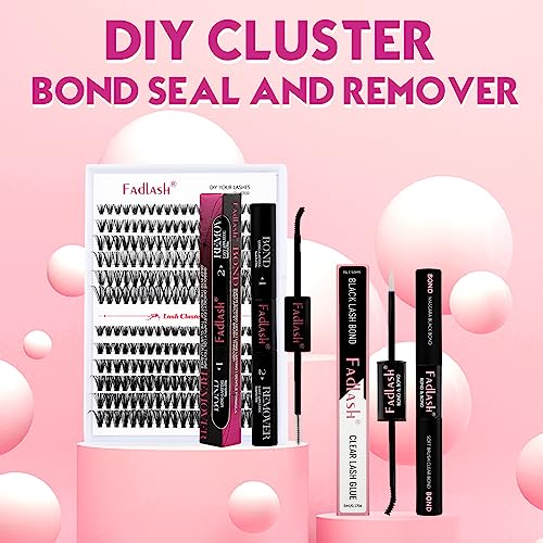 FADLASH Cluster Lash Bond & Remover 2-in-1 Adhesive Kit