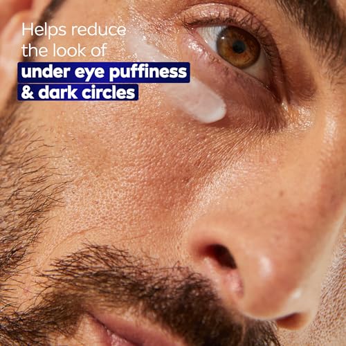 NIVEA MEN Age Defense Eye Cream with Hyaluronic Acid, 0.5 oz