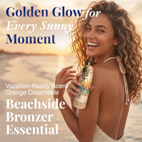 Panama Jack Instant Bronzer Sunscreen SPF 8 5.5 OZ Pack of 2 - Water Resistant, Cruelty-Free