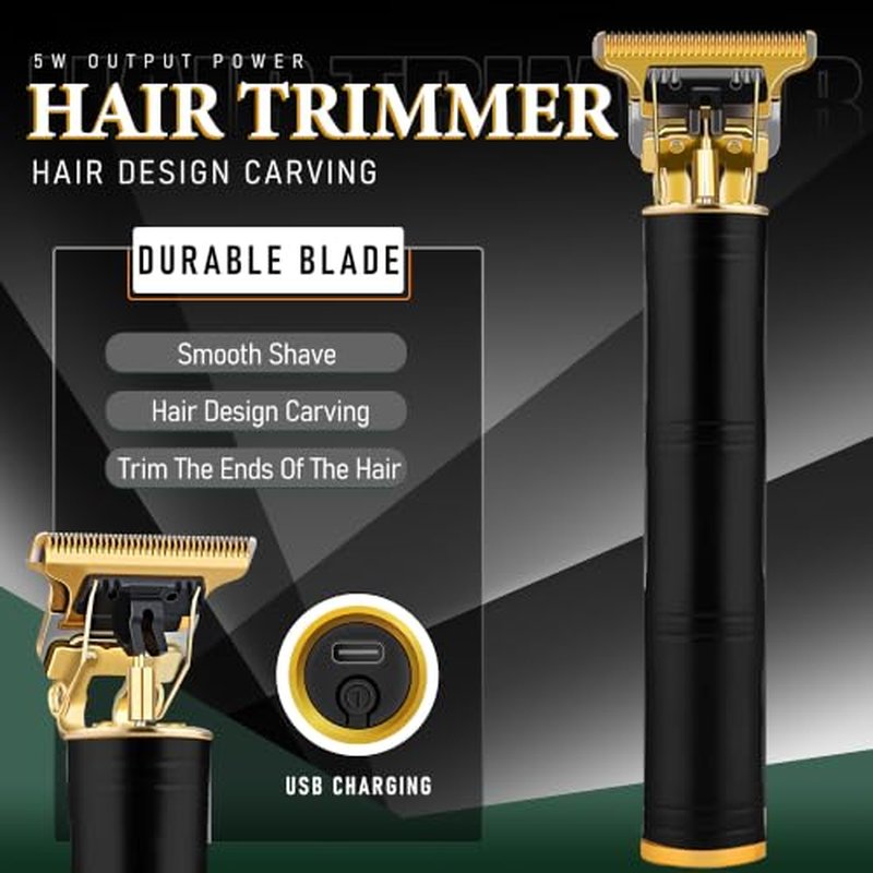 6-in-1 Men's Grooming Kit with Cordless Hair Clippers & Trimmers