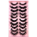 3D Mink Effect False Eyelashes - Fluffy Curl Lashes (MX-3)