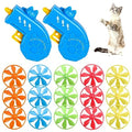 FOIMAS 17pcs Cat Fetch Toys Set with Flying Propellers - Interactive Indoor & Outdoor Cat Toy