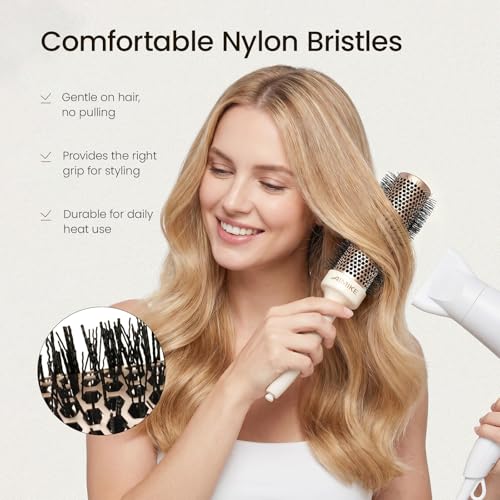 AIMIKE NaturaVol PLUS 1.7" Round Brush for Blow Out