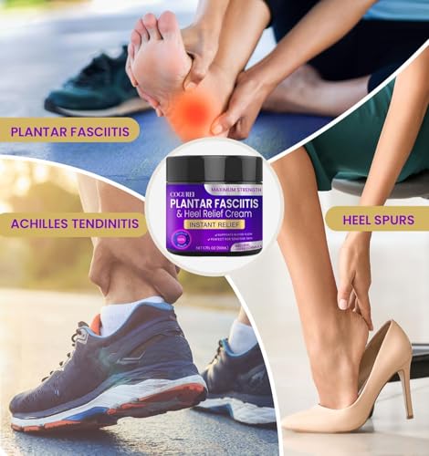 Plantar Fasciitis Relief Cream – Herbal Foot Pain Therapy