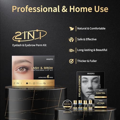 Lash Lift & Brow Lamination Kit - 2in1 Professional Perm