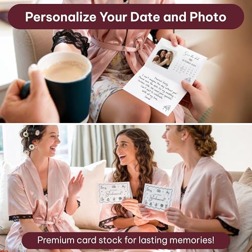 13 Pcs Bridesmaid Proposal Card Set with Stickers - Wedding Gifts