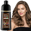 Brown Hair Dye Shampoo 3-in-1 Hair Color for Gray Coverage - HIS&HERCHOICE