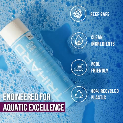 TRIHARD Elite Rejuvenation Body Wash | Advanced Chlorine & Saltwater Removal | Post-Swim Hydrating Formula