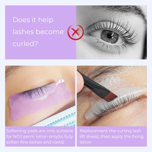 PERMANIA Lash Lift Pads Ultra Thin Professional Korean 2Pc Set