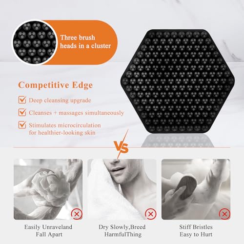 Silicone Face Scrubber Brush - Gentle Exfoliator for All Skin Types