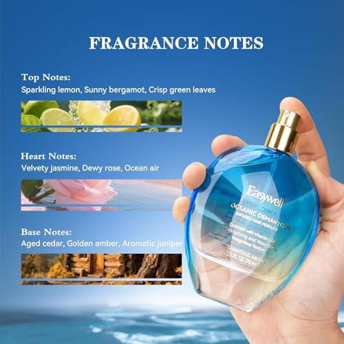 EASYWELL Hair Perfume Spray with Vitamin B5 & Leave-In Conditioner