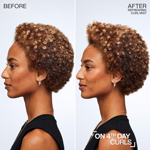 Redken Curl Refreshing Spray for Curly & Coily Hair - Hydrating & Frizz Control