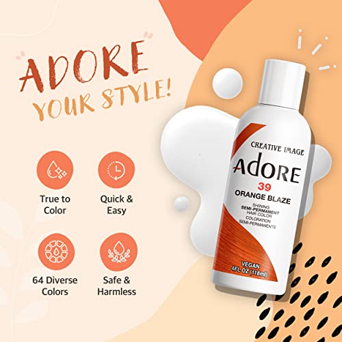 Adore Semi Permanent Hair Dye 164 Electric Lime 4oz