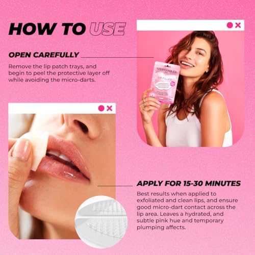 Instant Lip Filler Mask - Plump Lips in 30 Minutes | 3 Pack
