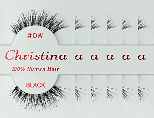 Christina 6 Pack Natural False Eyelashes Style DW