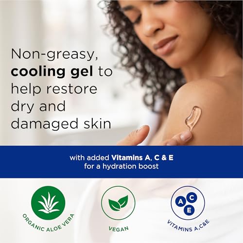 Aloe Pura Organic Aloe Vera Gel & Vitamin A C & E 6.8 fl oz