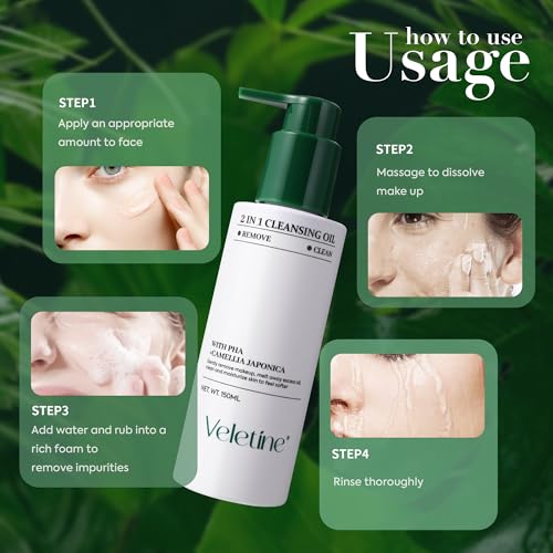 2-in-1 Makeup Remover Cleansing Oil - Centella & Camellia