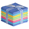 Elaine Karen Cotton Washcloths 8-Pack 12x12 Inch
