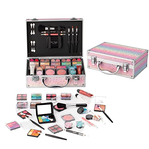 Hot Sugar Makeup Kit - 46 Eyeshadow Starter Set for Teens