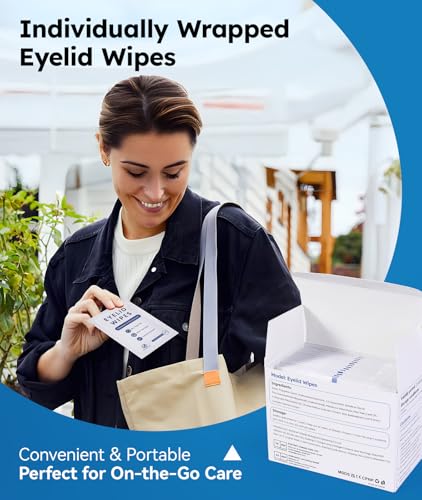 Tea Tree Oil Eyelid Cleansing Wipes 30-Count