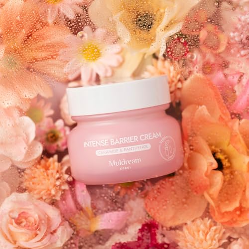 Muldream Vegan Green Mild Intense Facial Cream 2.02 Fl oz - SOS Repair Skin Barrier Solution