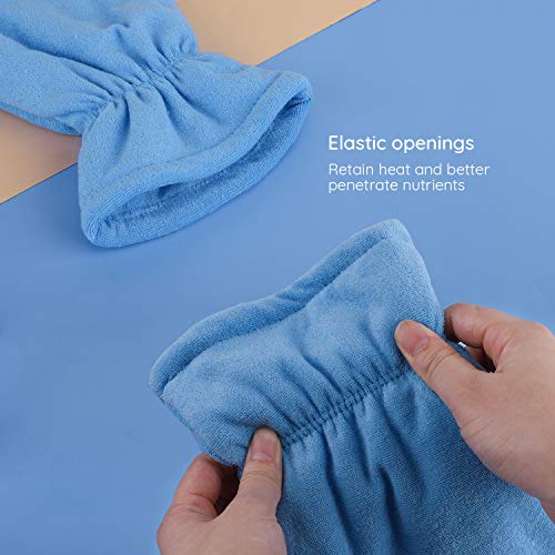 Segbeauty Paraffin Wax Gloves - Thermal Terry Cloth Hand SPA Mittens