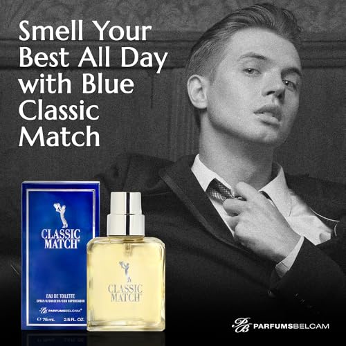 PB ParfumsBelcam Blue Classic Match Eau de Toilette for Men