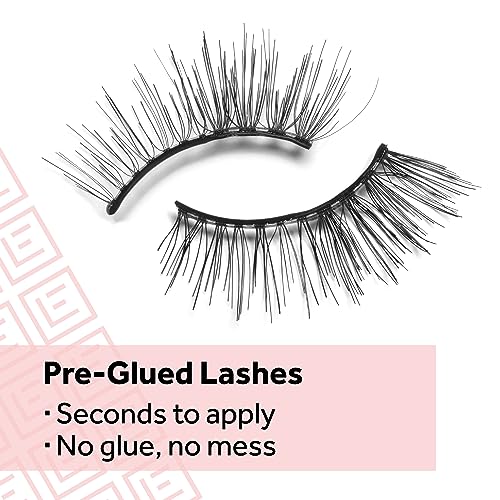 Eylure Pre-Glued False Eyelashes, Naturals No. 003