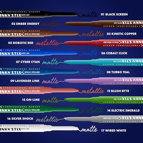 NYX PROFESSIONAL MAKEUP Epic Inky Stix Eyeliner, Mechanical Cream Gel Eyeliner, Waterproof Formula With Up To 24HR Wear - 02 Ember Energy (Matte Warm Brown)