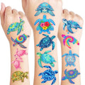 96 Ocean Turtle Temporary Tattoos for Kids - Party Favors