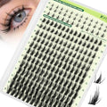 Anime Lash Clusters DIY Extension Kit, 216Pcs Waterproof