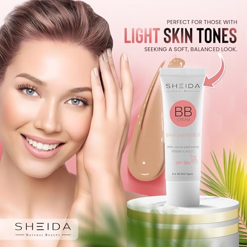Sheida BB Cream SPF 30+ with Vitamin C & E, 50ml